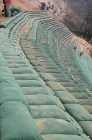 Geotextile bags